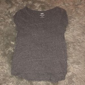 Relaxed old navy grey shortsleeved shirt